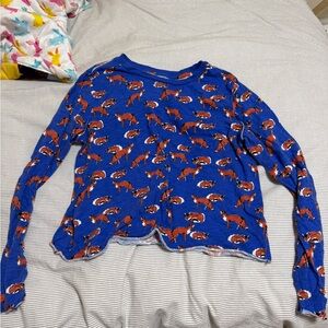 Anthropologie Fox Shirt Medium